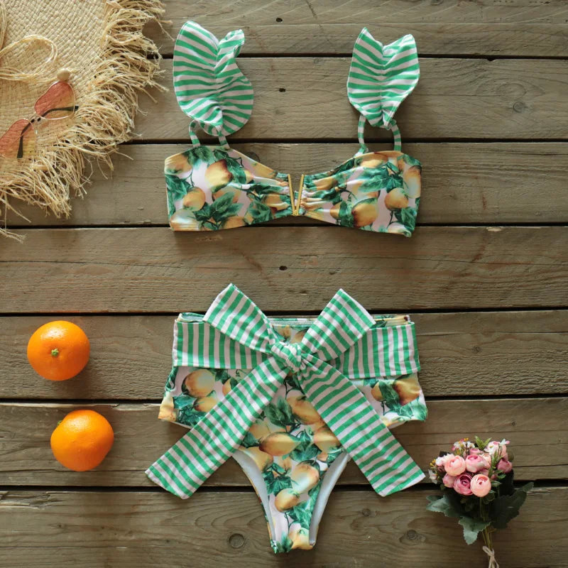 Costume da bagno bipartito