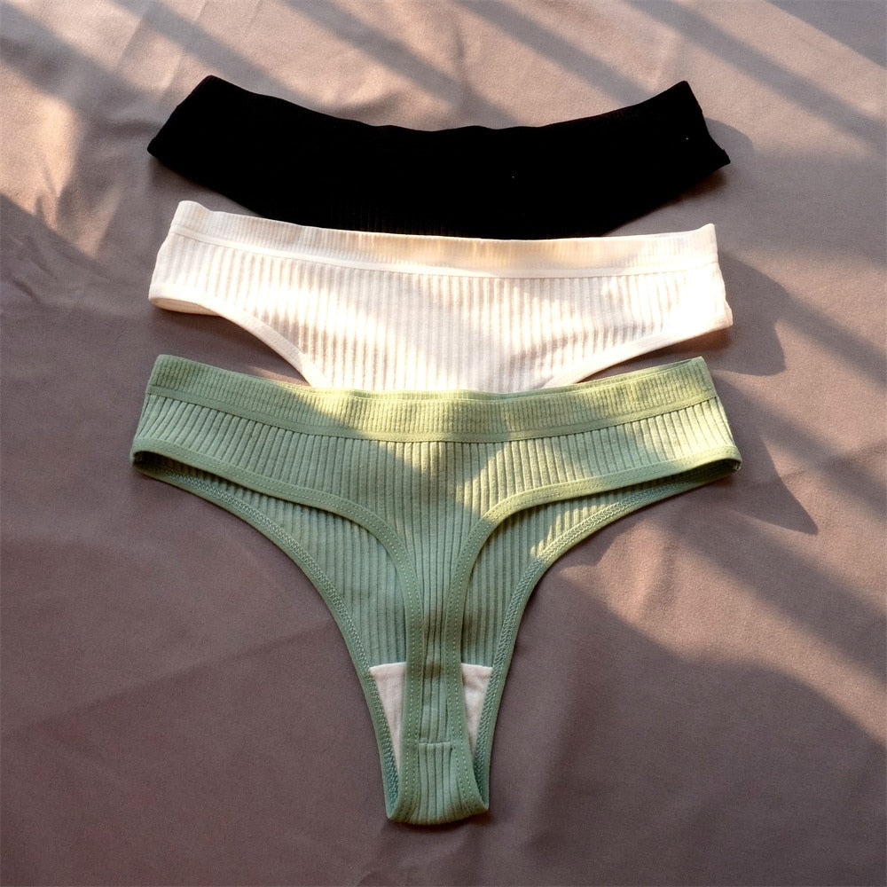 3-pack di mutandine in cotone