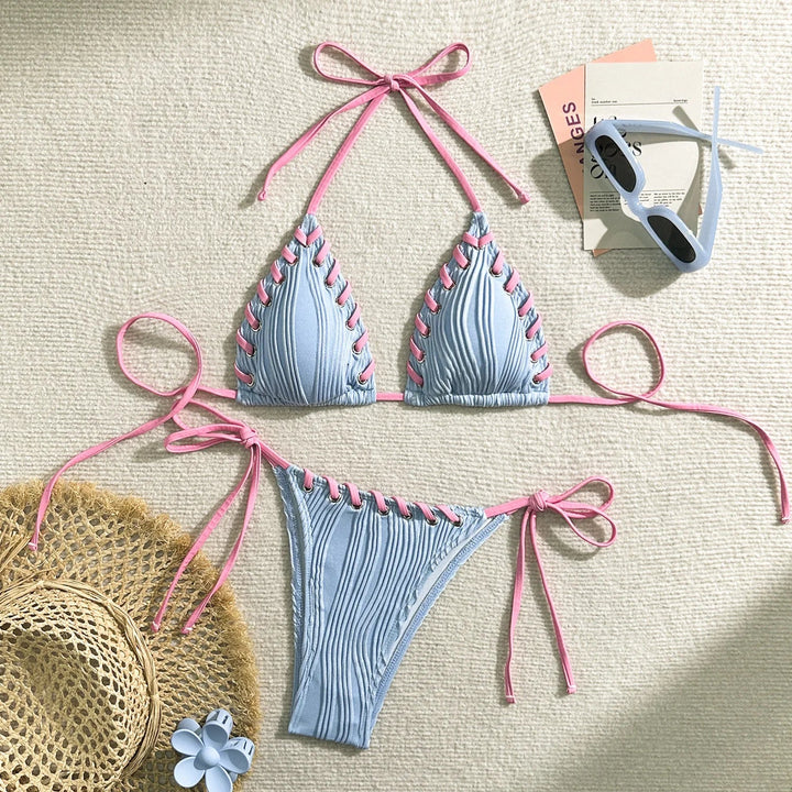 Costume da bagno 2 pezzi stile boho