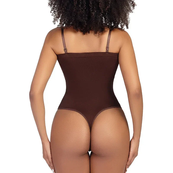Body intimo modellante con spalline removibili
