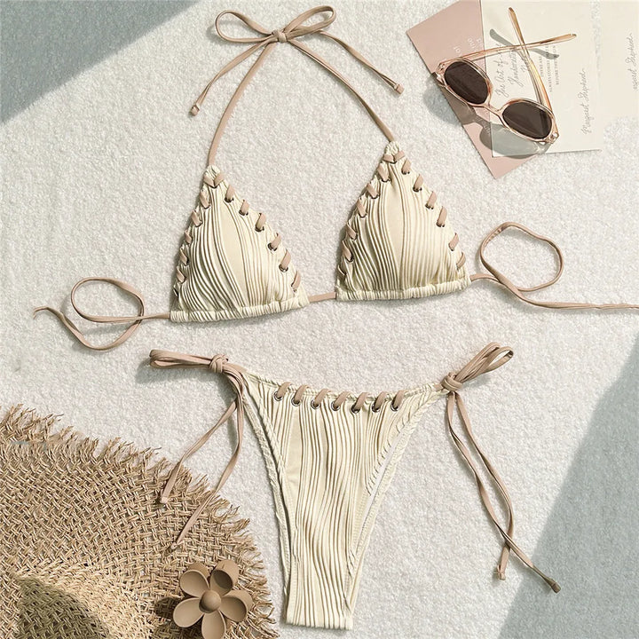 Costume da bagno 2 pezzi stile boho