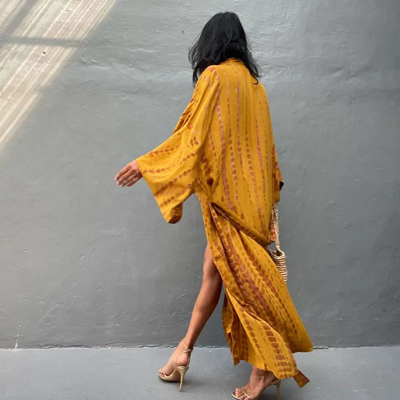 Kimono da spiaggia Tie Dye