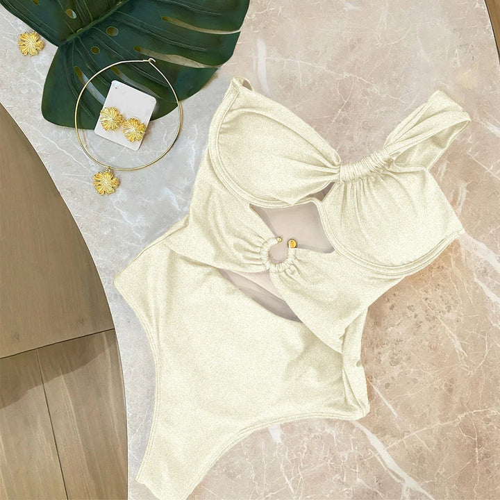 Costume da bagno monospalla