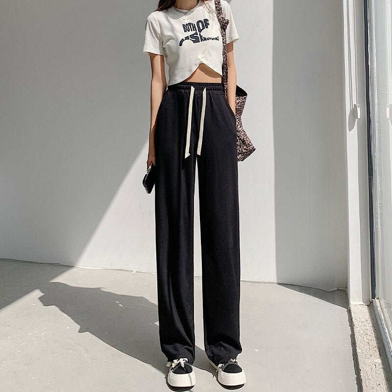Pantaloni in denim dritti