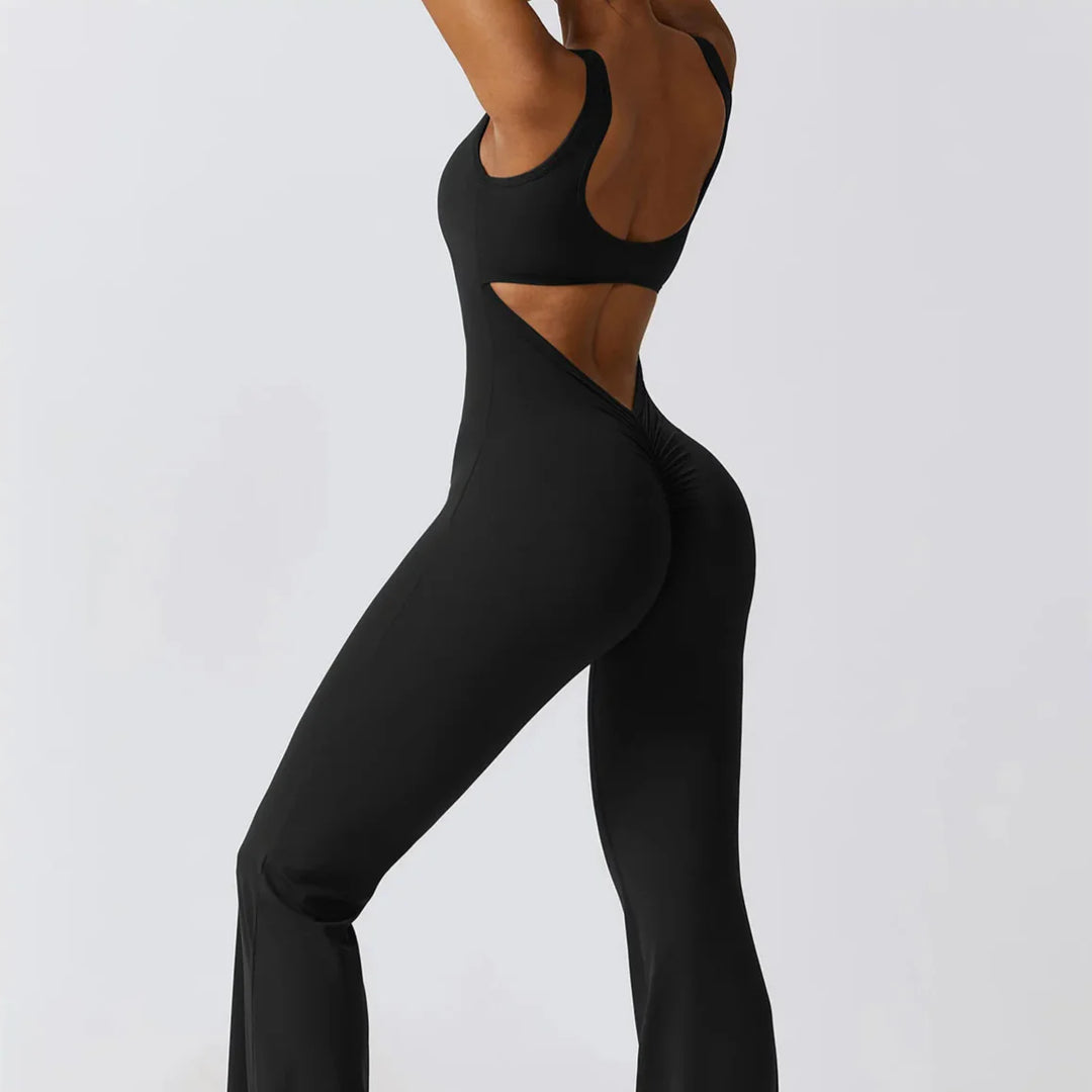 Tuta sportiva con effetto push-up