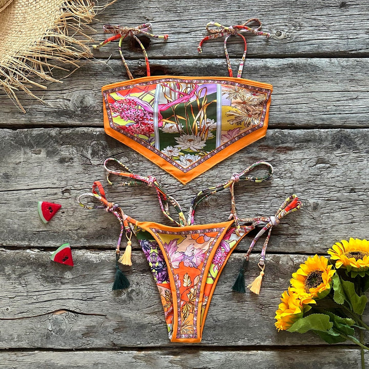 Costume da bagno stile bandana