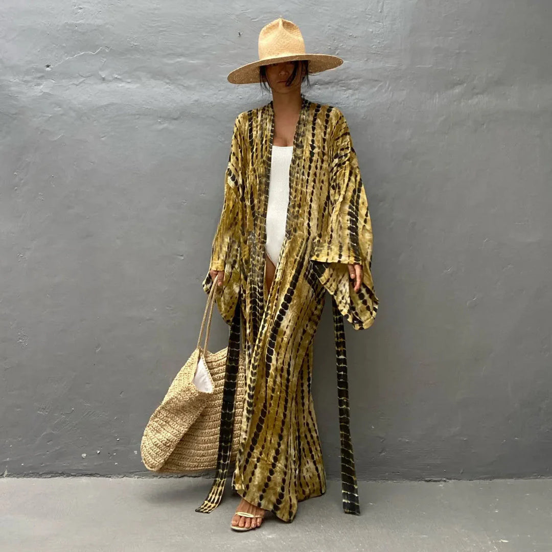 Kimono da spiaggia Tie Dye