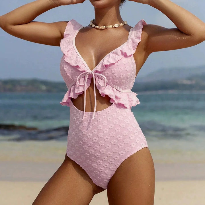Costume da bagno intero a fiori