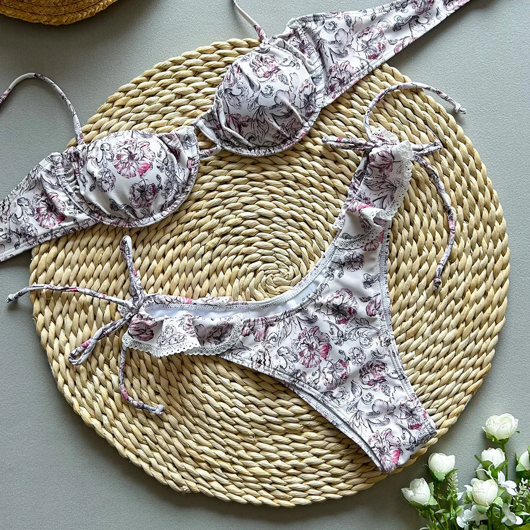 Bikini a fiori