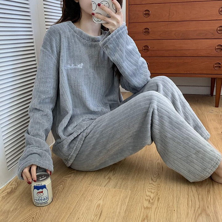 Set abbigliamento casa in pile