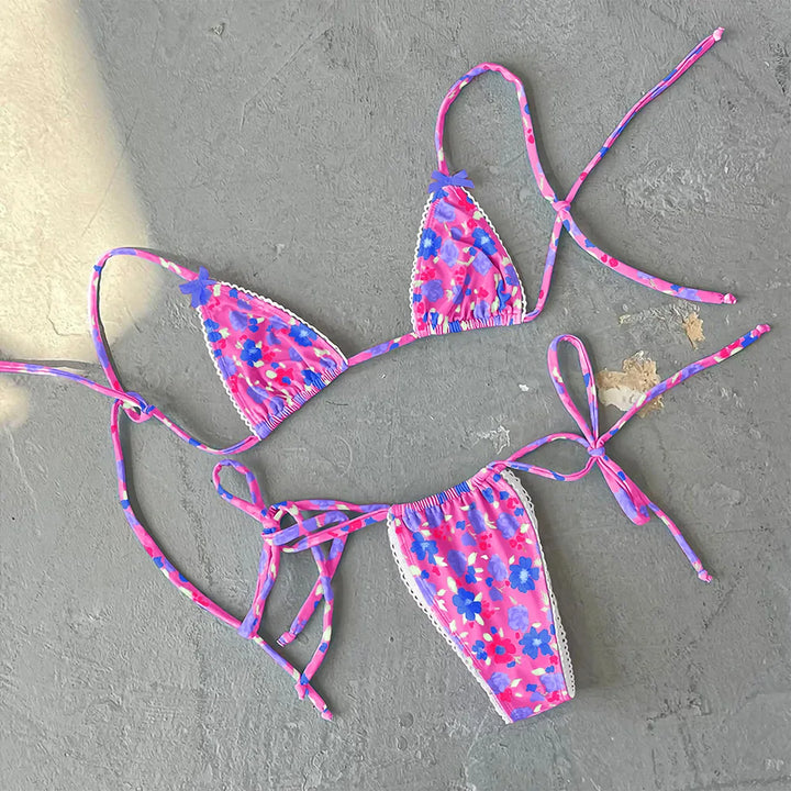 Bikini con laccetti
