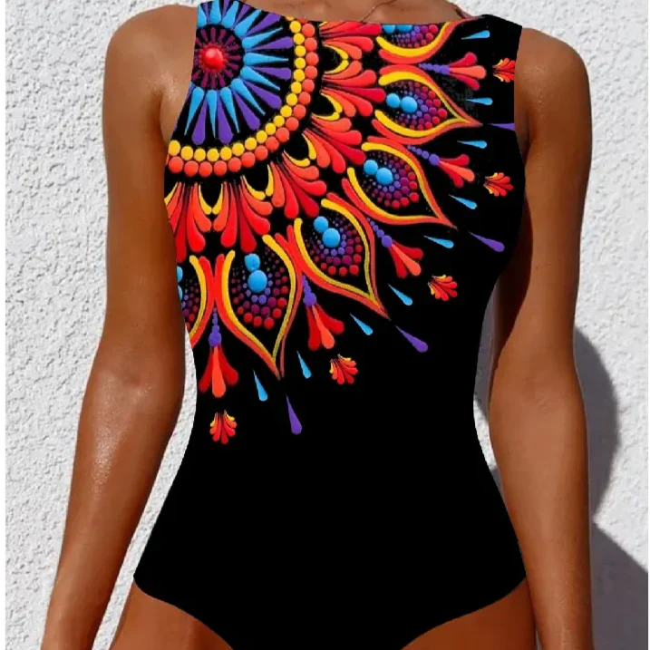 Costume da bagno intero con stampa