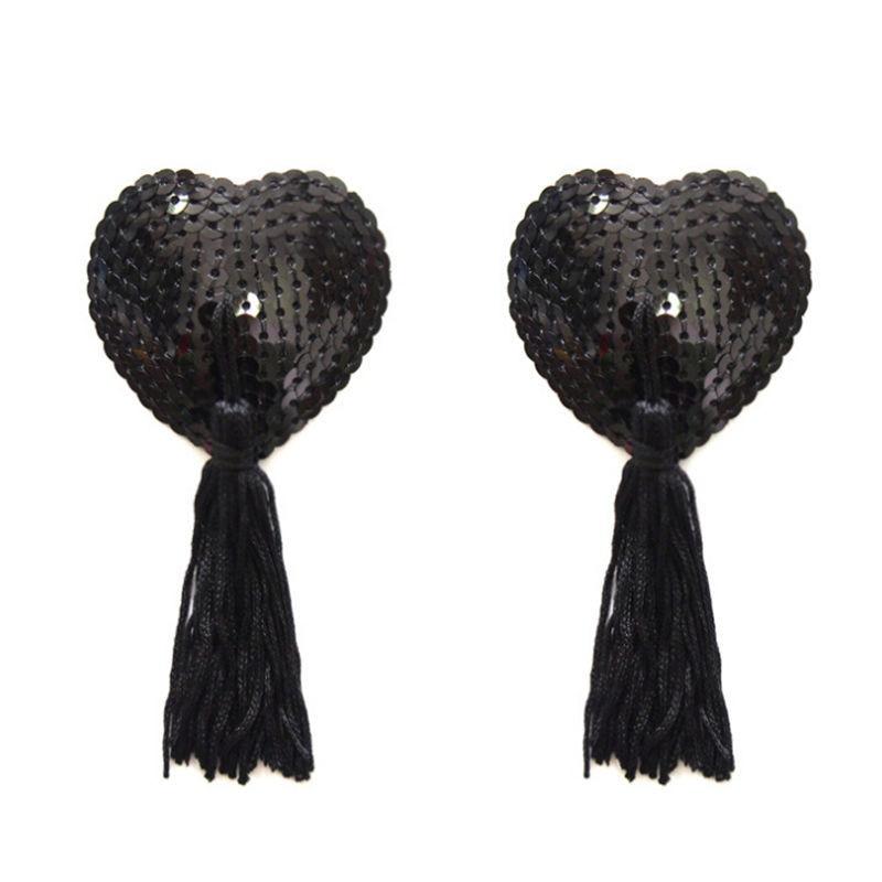 Adesivi per capezzoli con paillettes