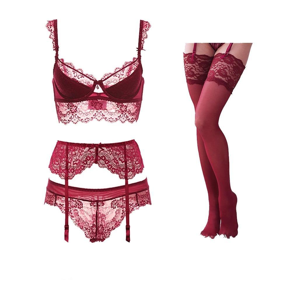 Set biancheria intima in pizzo
