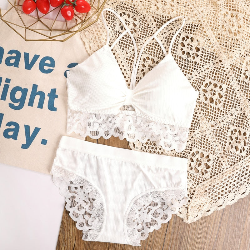 Set biancheria intima in pizzo