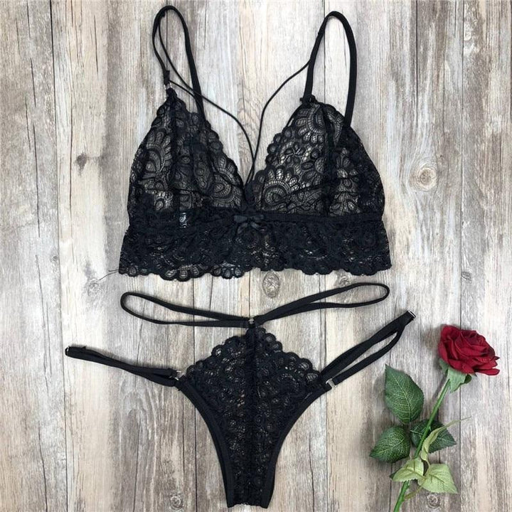 Set biancheria intima in pizzo