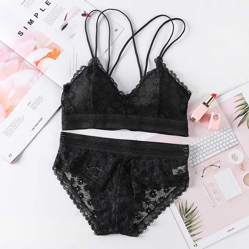 Set lingerie in pizzo