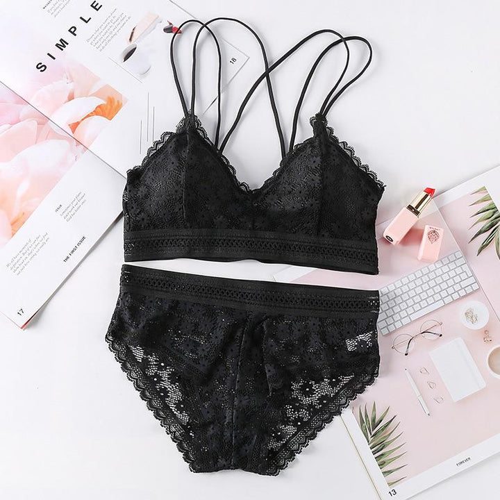 Set lingerie in pizzo