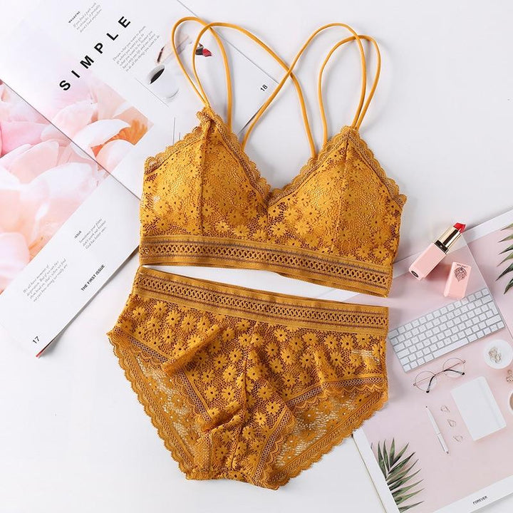 Set lingerie in pizzo