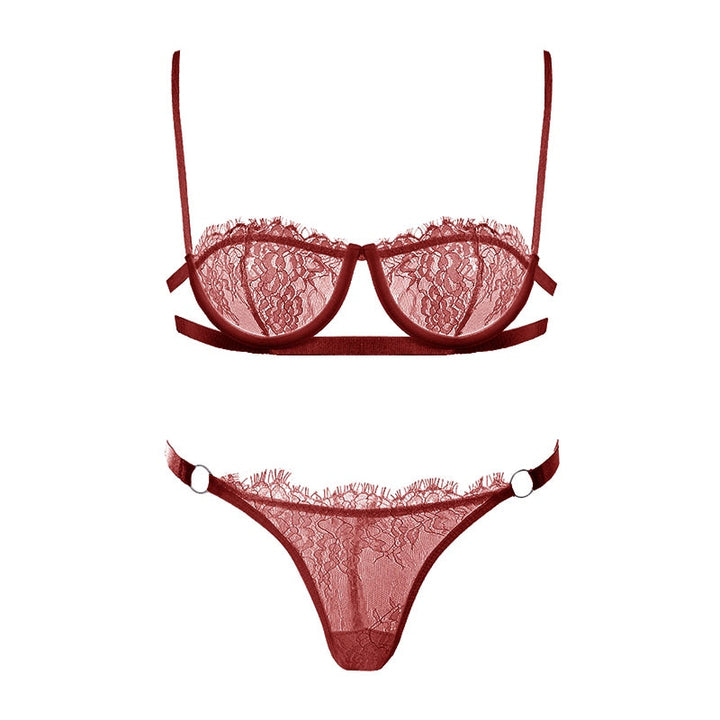 Set di biancheria intima di pizzo