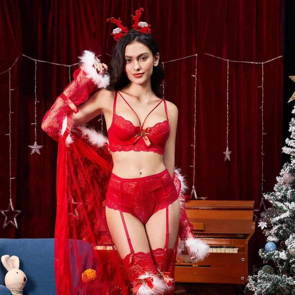 Set di biancheria intima di pizzo