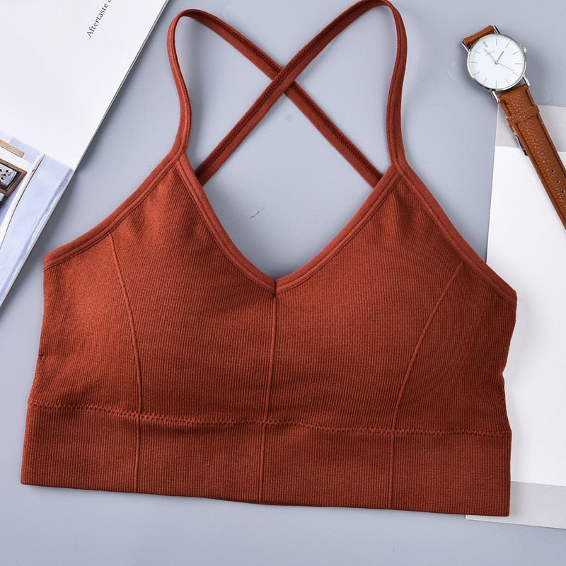 Reggiseno sportivo push up