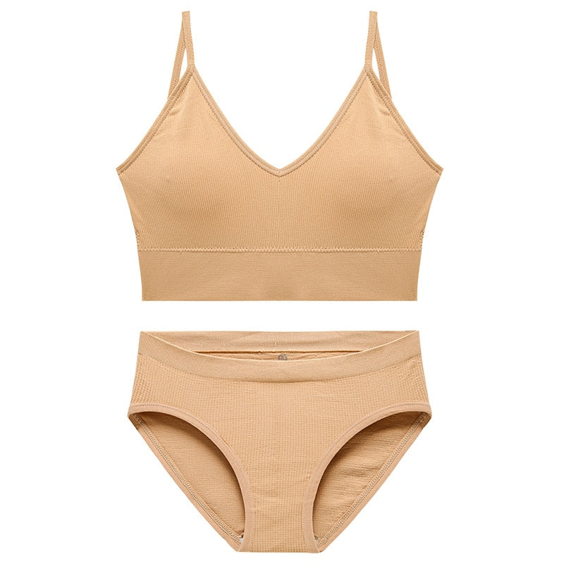 Set senza cuciture di biancheria intima sportiva