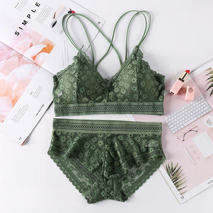 Set lingerie in pizzo