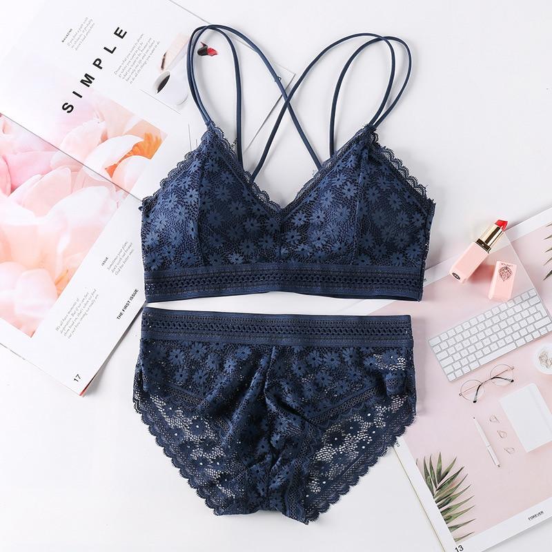 Set lingerie in pizzo