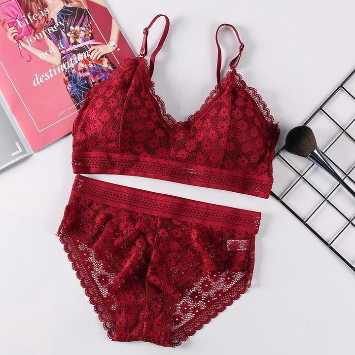 Set lingerie in pizzo