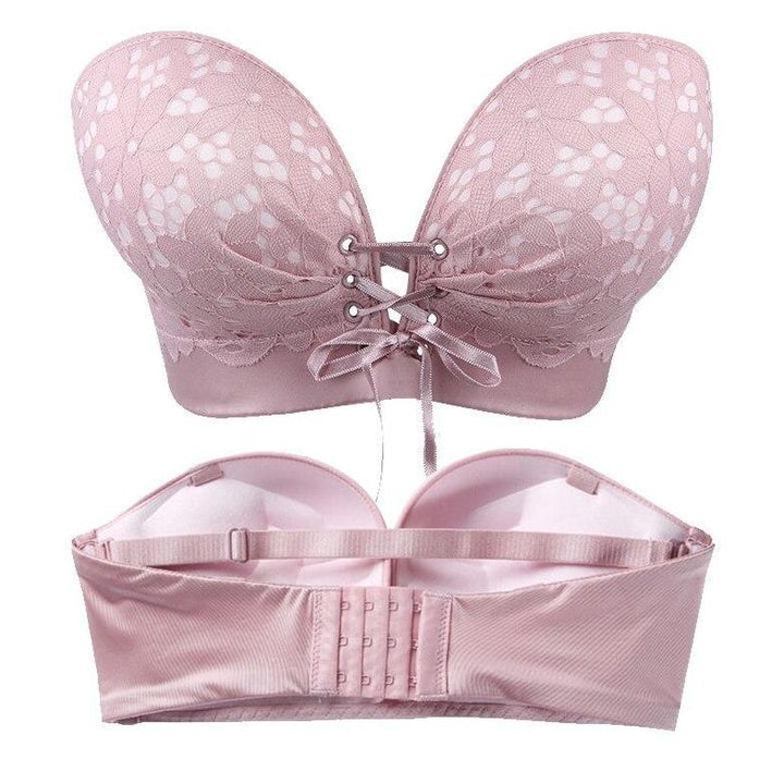 Reggiseno senza spalline con effetto push up