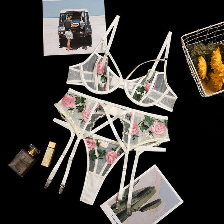 Set di biancheria intima in rete