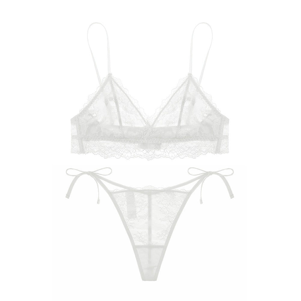 Set di biancheria intima di pizzo