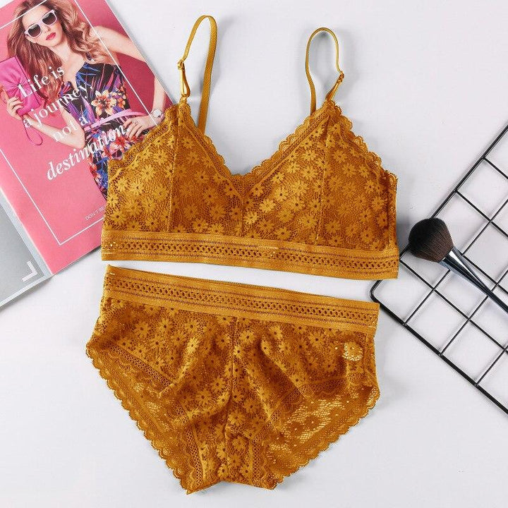 Set lingerie in pizzo