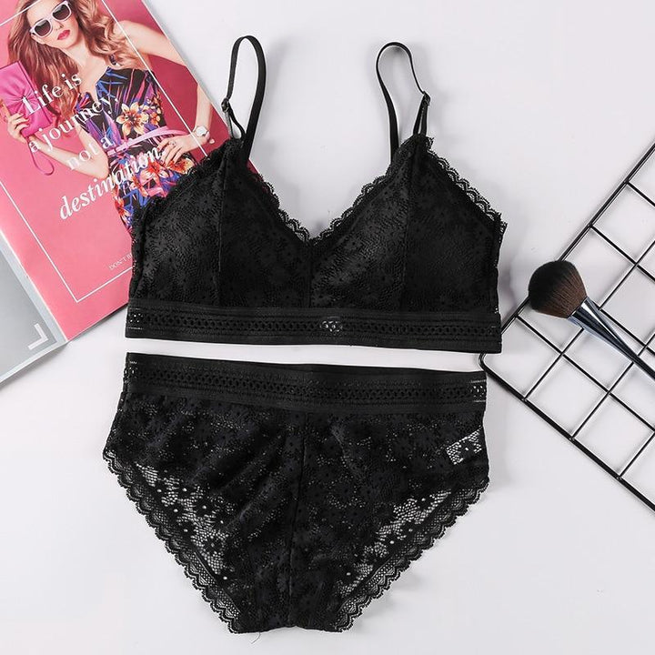 Set lingerie in pizzo