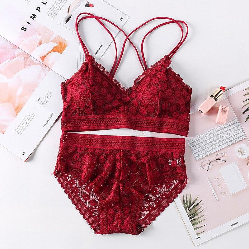 Set lingerie in pizzo