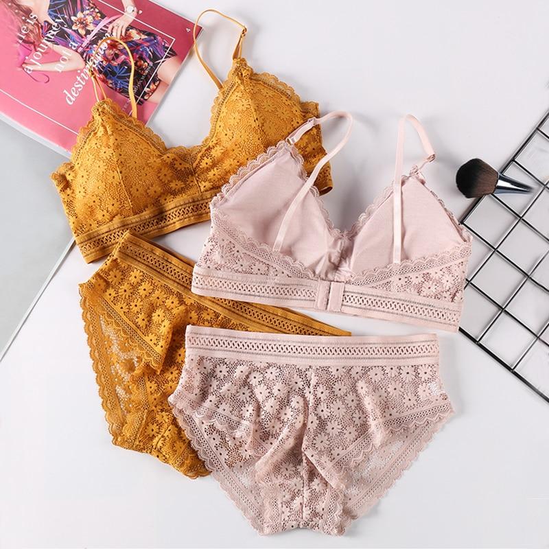 Set lingerie in pizzo