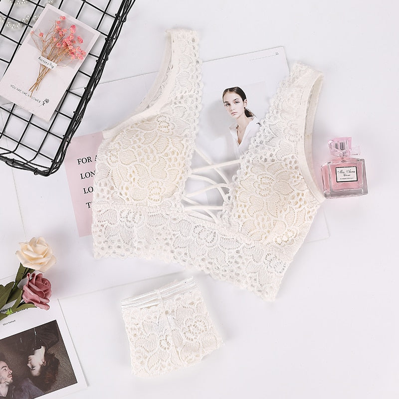 Set biancheria intima in pizzo