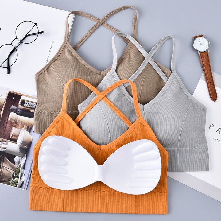 Reggiseno sportivo push up