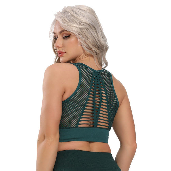 Reggiseno sportivo in rete
