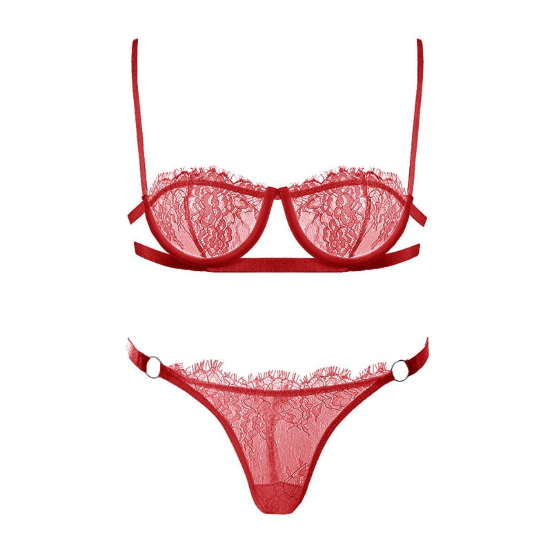 Set di biancheria intima di pizzo