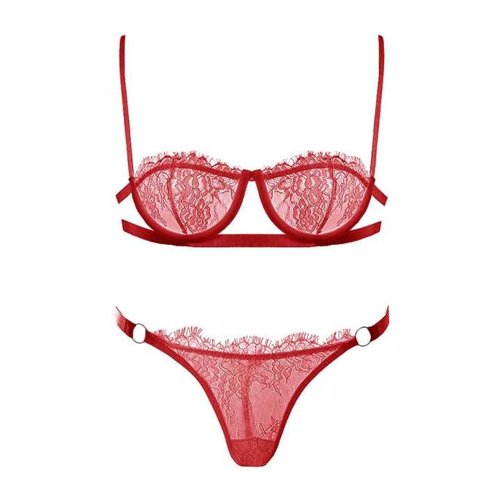 Set di biancheria intima di pizzo