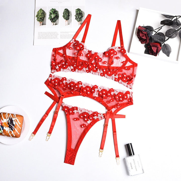 Set di biancheria intima di pizzo