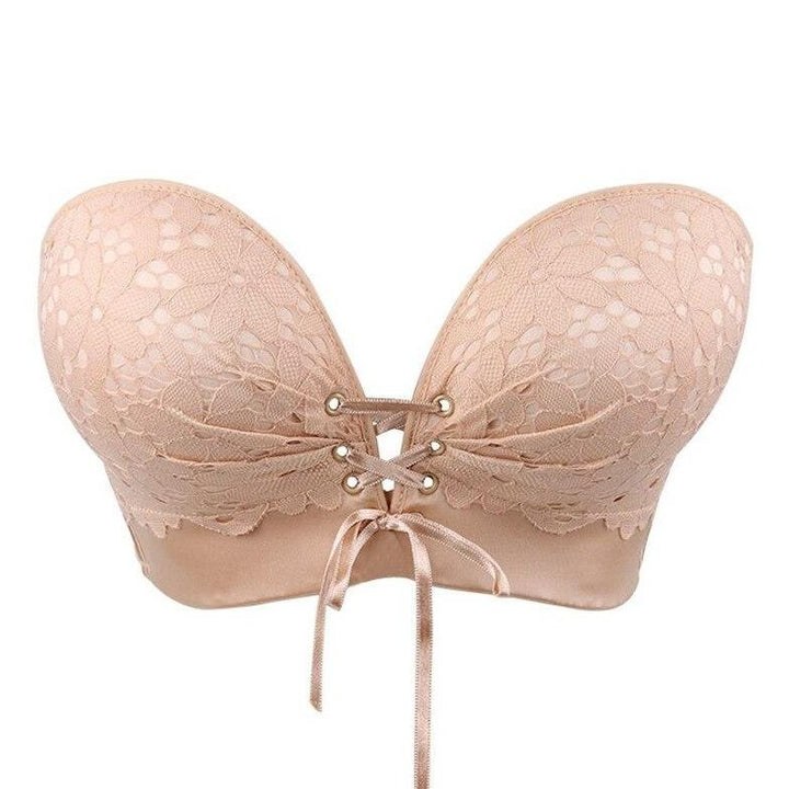 Reggiseno senza spalline con effetto push up