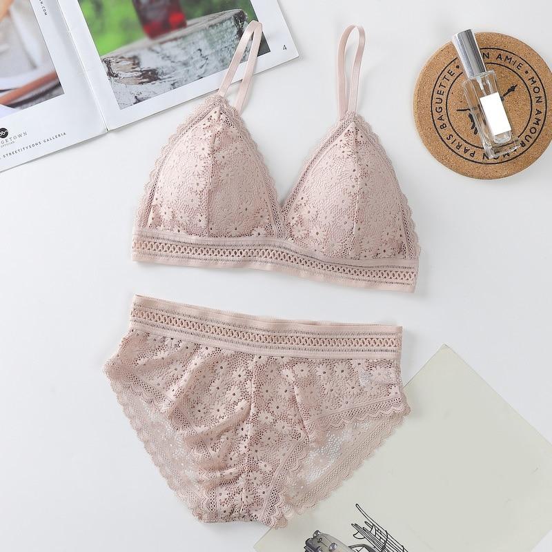 Set lingerie in pizzo