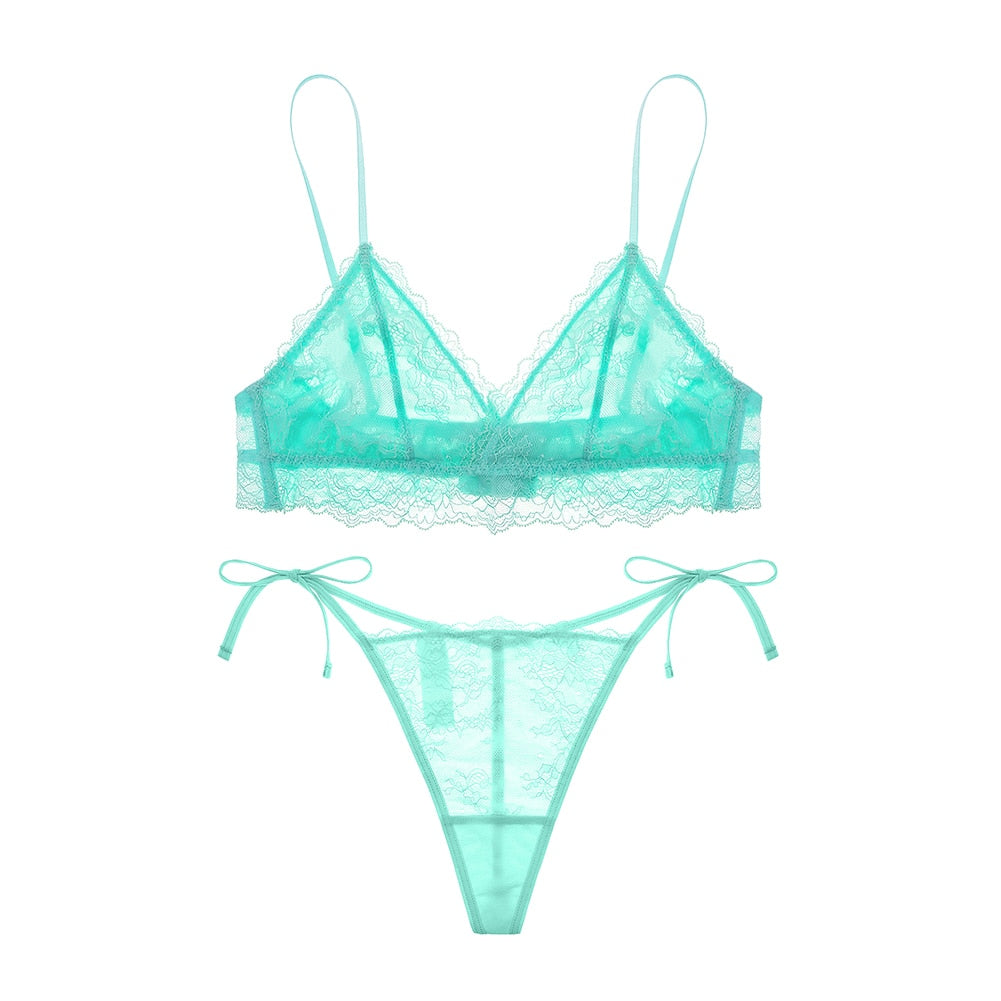 Set di biancheria intima di pizzo