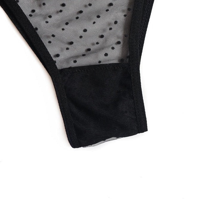 Set di biancheria intima a pois