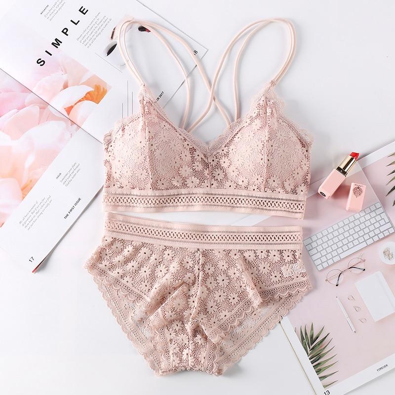 Set lingerie in pizzo