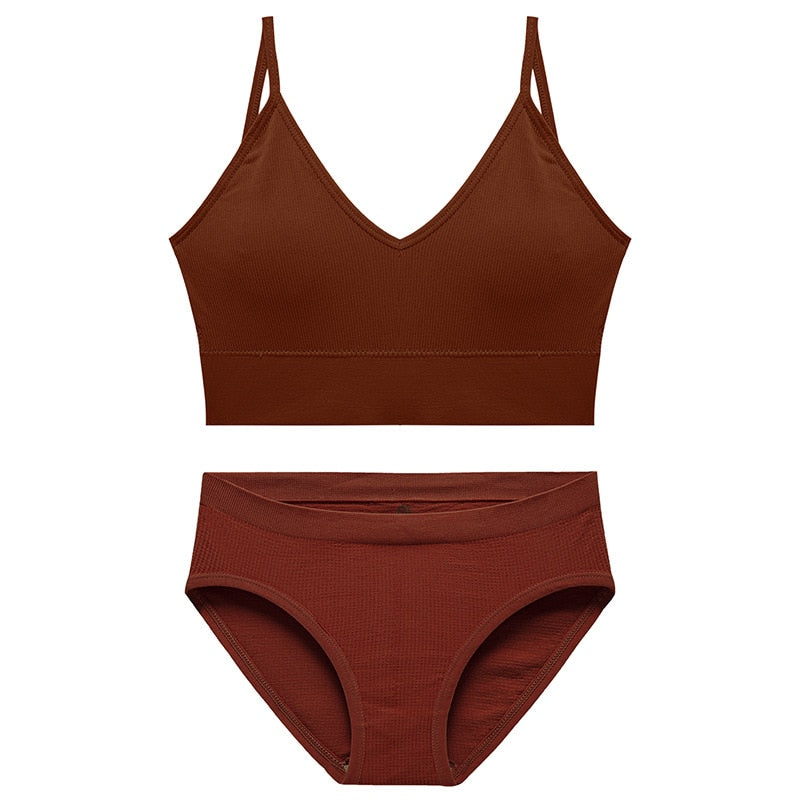 Set senza cuciture di biancheria intima sportiva