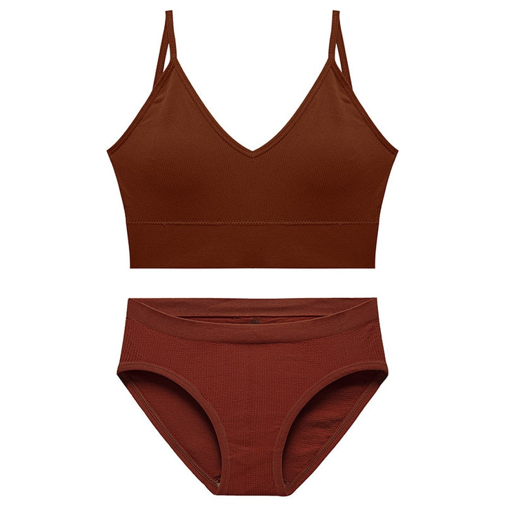 Set senza cuciture di biancheria intima sportiva